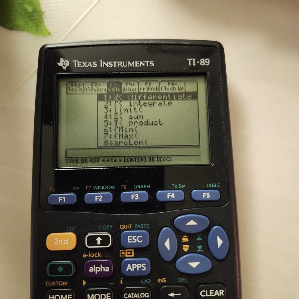 Texas Instruments TI-89 Graphing Calculator - Black - Picture 7 of 8